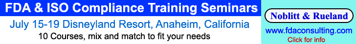 FDA & ISO Training, Disneyland Resort, July 15-19